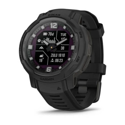 Часы Garmin Instinct Crossover Solar Tactical Edition, 45mm (Black)