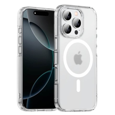 Чехол накладка для iPhone 16 Pro Gurdini Alba Series Protective with Magsafe (прозрачный матовый)