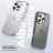 Чехол накладка для iPhone 16 Pro Max Gurdini Alba Series Protective (серый)
