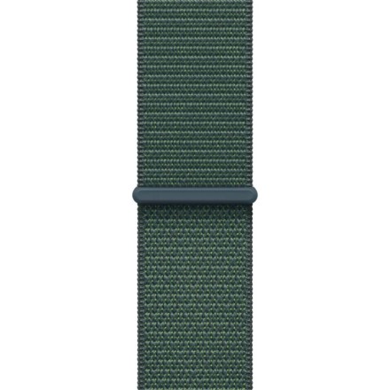 Часы Apple Watch SE 2, 40 мм ремешок Sport Loop (сияющая звезда/зеленый)