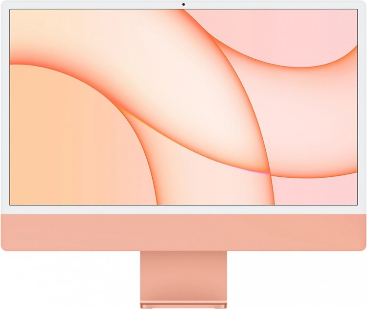 Моноблок Apple iMac 24" Retina 4,5K (M1 8C CPU, 8C GPU) 8/256GB SSD оранжевый