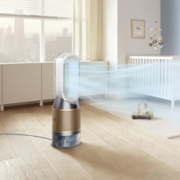 Увлажнитель-очиститель воздуха Dyson Air Purifier PH05 золотой/белый