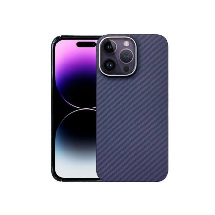 Чехол для iPhone 14 Pro Max KZDOO Mag Keivlar пластик (фиолетовый)
