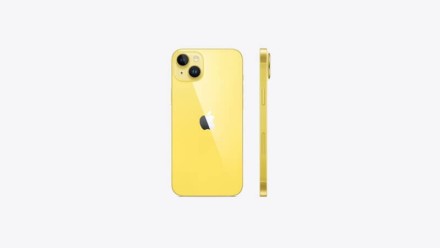 Смартфон Apple iPhone 14 Plus 128GB желтый (e-sim)